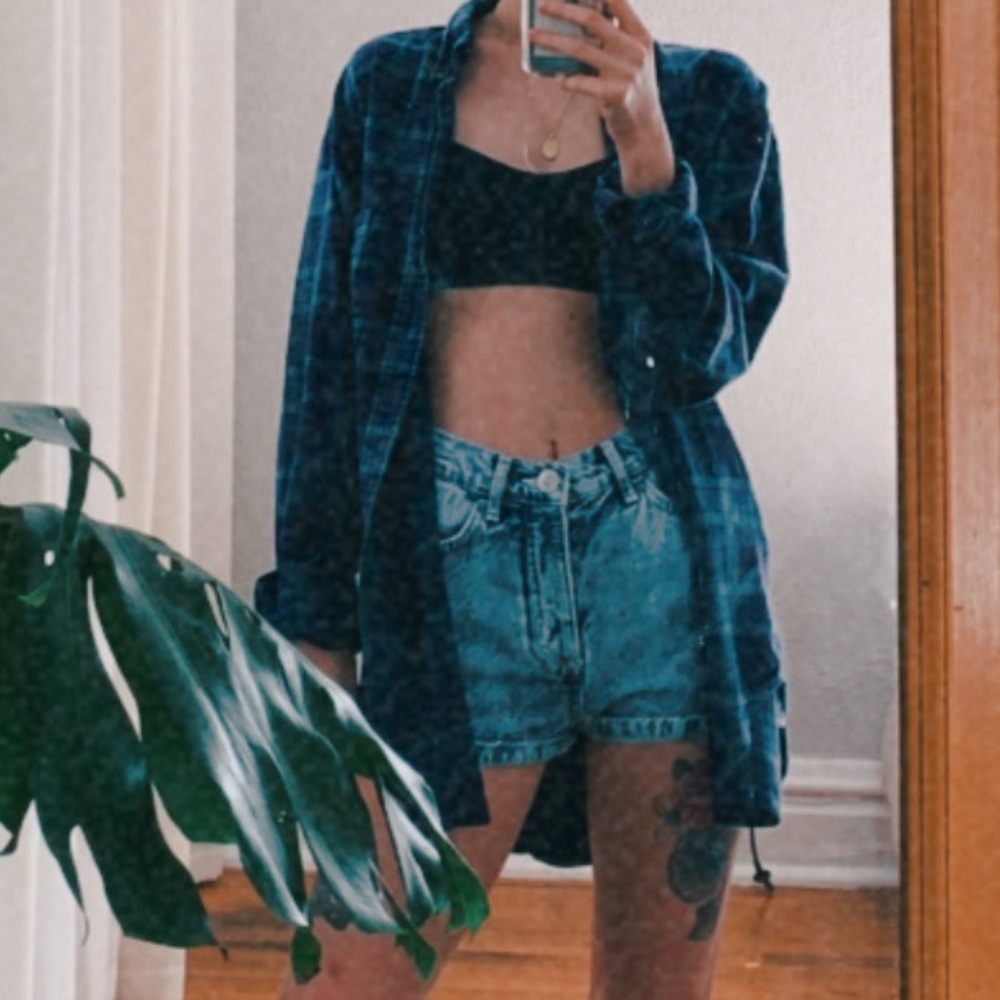 Urban outfitters BDG high waisted utility jeans shorts